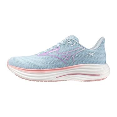 Imagem de Mizuno Tênis de corrida feminino Wave Rider 29, Pétala de orquídea Nantucket Breeze, 42