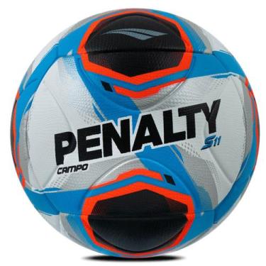 Imagem de Bola De Futebol Campo Penalty S11 R2 XXV, Branco, Azul, Único, Homem