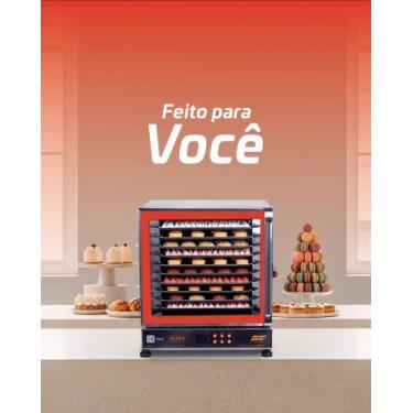 Imagem de Forno Elétrico de Convecção FETPD Maxx Vermelho 10 Assadeiras Modelo T