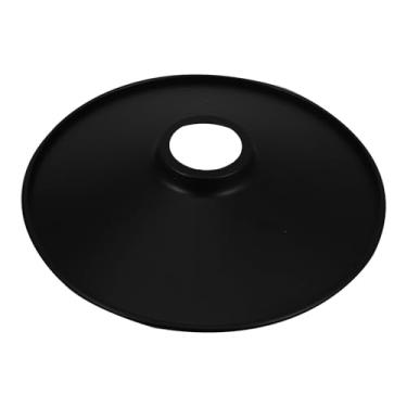 Imagem de Luxshiny Protetor de lâmpada de metal, cone de ferro, suspenso, suporte de luz de teto decorativo, abajur de rua, faça você mesmo, capas de luz para candeeiro de mesa e arandela