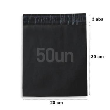 Imagem de Envelope de segurança com aba adesiva 20x30cm com 50 unidades, para co