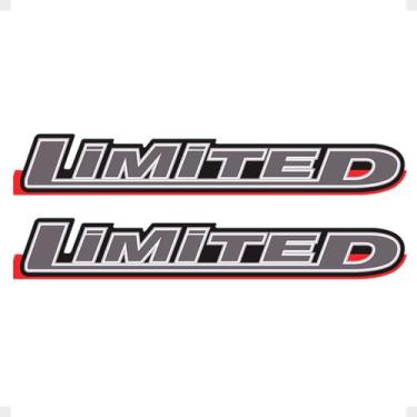 Imagem de Adesivos Limited Compatível Ranger 2010/2012 Emblema Grafite - SPORTIN