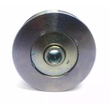 Imagem de Roldana Para Portão De Correr 2 1/2 Polegadas Canal V 4 Un - Metalpark