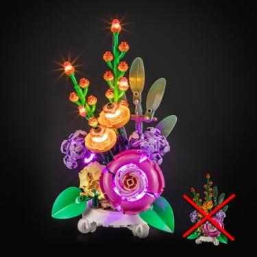 Imagem de LIGHTAILING Luz para vaso de flores misto Lego-40762 - Kit de iluminação LED compatível com o modelo de blocos de construção Lego - O conjunto de modelos não está incluído