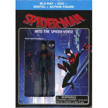 Imagem de Spider-man: Into the Spider-Verse (Blu-Ray + DVD + Digital Copy + Action Figurine)