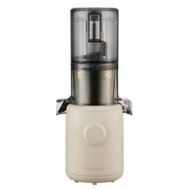 Imagem de Hurom Espremedor de suco de mastigação lenta pessoal H310A - Aveia | Fácil de limpar, rendimento máximo, motor silencioso - Hopper serve para produtos inteiros - livre de BPA