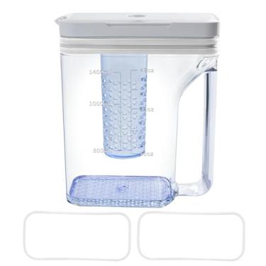 Imagem de DA97-20587B Jarro de água de geladeira compatível com jarro de água para substituição de porta de geladeira à prova de vazamento RF28T5021SR/AA, RF28T5021SG/AA tanque reservatório de jarro de água