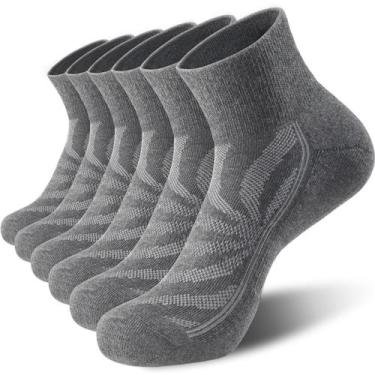 Imagem de Meias de corrida Lapulas, pacote com 6 tornozelos para homens e mulher