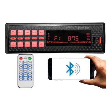 Imagem de 2X Aparelho Som Automotivo Fp-Imports By Oestesom Com 2 Usb