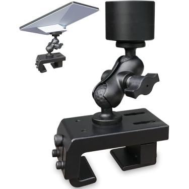 Imagem de [Nova versão] Kit de montagem de rack de teto Starlink mini para trailer, SUV, caminhão, Jeep veículo (serve para trilhos quadrados, esfera de ângulo ajustável) | ORLNK