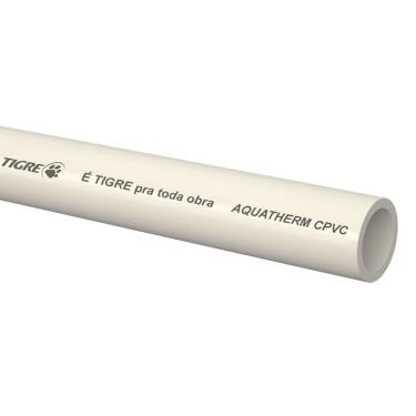 Imagem de Tubo Aquatherm Bitola 54mm CPVC 3 Metros - 17001132 - TIGRE