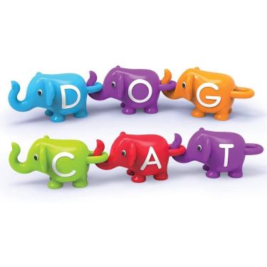 Imagem de Brinquedo Educativo Alfabeto de Elefantes Snap-n-Learn, Recursos de Aprendizagem, 2+