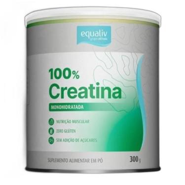 Imagem de Creatina 100% Monohidratada Equaliv 300g Sem Sabor