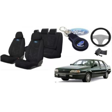 Imagem de 1235Kit Tecido Versales '91-'98: Bancos, Volante, Chaveiro - Aero Prin