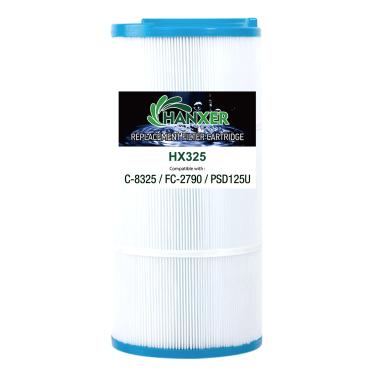 Imagem de HANXER Filtro de spa Sundance 6540-490 substitui filtro de banheira de hidromassagem C-8325, Filbur FC-2790, PSD125U, 817 0050, 03FIL1400, 81254, 125 m², filtro de banheira de hidromassagem de spa, 1