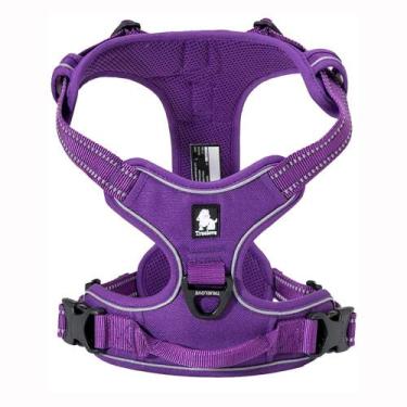 Imagem de Arnês para cães Truelove TLH5651 refletivo ajustável roxo S - TRUE LOV