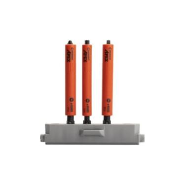 Imagem de Apex – Broca, Ug 3,5" Pwr Pk, Ph2, Sq2, T25, Trilho 3 peças (CAUGB3BR-3)