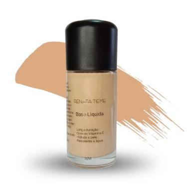 Imagem de Base Líquida Longa Duração Resistente a Água Cor N3 30ml - Renata Tiem