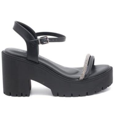 Imagem de Sandália Anabela Feminina Ramarim Confortável 2533202-Feminino