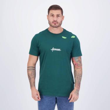 Imagem de Camiseta Approve Fire Beast Verde-Masculino