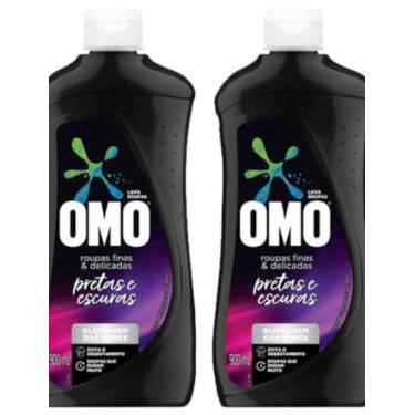 Imagem de Detergente Líquido para Roupas Pretas e Escuras, Finas e Delicadas, Proteção das Cores, 900ml, 2 Unidades