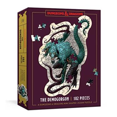 Imagem de Dungeons & Dragons Mini Shaped Jigsaw Puzzle: The Demogorgon Edition: 102-Piece Collectible Puzzle for All Ages