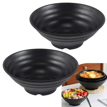 Imagem de Tigela Bowl Redonda 20cm Ramen Lámen Poke Sopa Salada Oriental Comida Japonesa Melamina Premium (2)