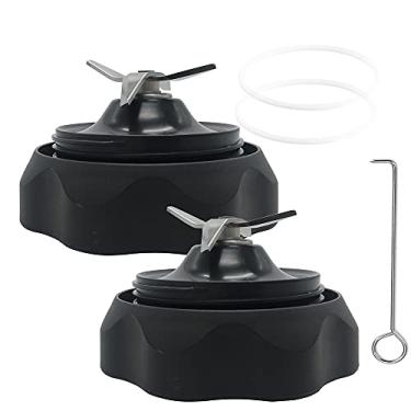 Imagem de Combo de 2 peças de lâmina extrator de fácil torção, compatível com Nutribullet Select Blender 1200 (NB07200-1210) e NutriBullet Blender Combo/(NBF10500/NBF70500/ZNBF30400Z/ZNBF30500Z/NBF50400)(2)