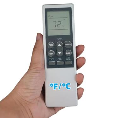 Imagem de Controle remoto de substituição para ar condicionado portátil LG LP1415GXR LP1214GXR LP1215GXR LP1213GXR LP1218GXR LP1414GXR LP2525GXR LP1111WXR COV30332902 COV30332904