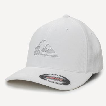 Imagem de Boné Quiksilver Aba Curva Textured High Logo SM26 Branco