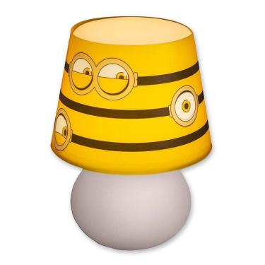 Imagem de Abajur Luminária Micro Lampe Led Decoração Minions Óculos