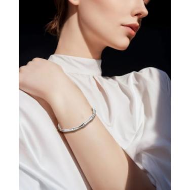 Imagem de Pulseira masculina elegante – durável, moderna e elegante para todas as ocasiões – Ideal para uso diário e eventos especiais, One size, Metal não precioso, Sem Pedra Preciosa