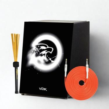 Imagem de Cajon Elétrico Preto Com Vassourinha C82 Voik By FSA Strike, AG WH STK