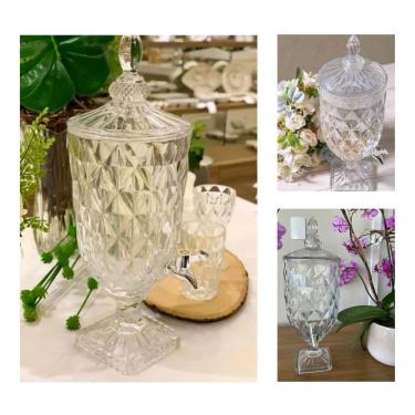 Imagem de Suqueira De Vidro Transparente 5 Litros