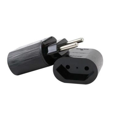 Imagem de DPS 2 Pinos 20A Pocket Anti Raio Surto Protetor Preto Clamper