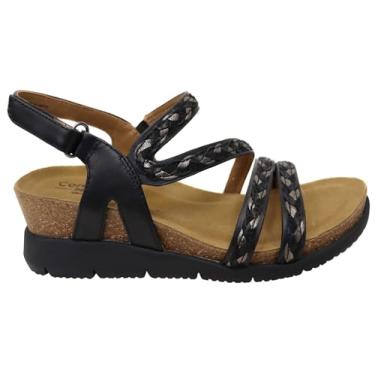 Imagem de Comfortiva Sandália esportiva feminina Silvia, Preto Multi, 6.5 Wide