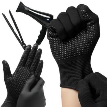 Imagem de 2 Par Luva P/Salão Para Fonte De Calor Chapa/secador/babyliss