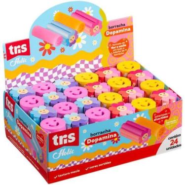 Imagem de Borracha Decorada TRIS Dopamina 4MODELOS DP.C/24 - Summit