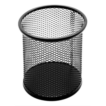 Imagem de Kit C/ 6 Porta Caneta Lápis Redondo Aramado Telado (3)