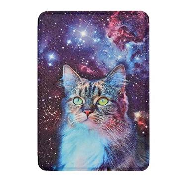 Imagem de Akacy Capa com padrão pintado para o novo Kindle de 6 polegadas (11ª geração - versão 2024/2022) - capa leve de couro PU com hibernar/despertar automático para e-reader Kindle 11ª geração 2024/2022