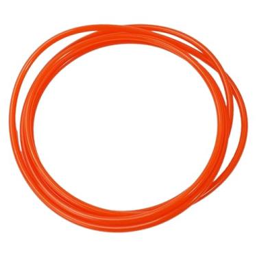 Imagem de Dynwave Correia de substituição para transmissão de rolos de bicicleta, correia de treino para bicicleta, acessório para ciclismo de exercício e treinamento, Vermelho