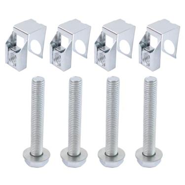 Imagem de DriveFix Kit de parafuso coletor de escape e porca em U para Dodge Dakota 2009-11, Durango 2009-25, Ram 1500 2500 2009-24, Ram 3500 2009-25, 4500 5500 2014-20, Jeep Grand Cherokee 2011-24 , Wagoneer 2