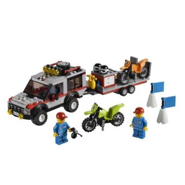 Imagem de LEGO City Town Dirt Bike Transporter 4433