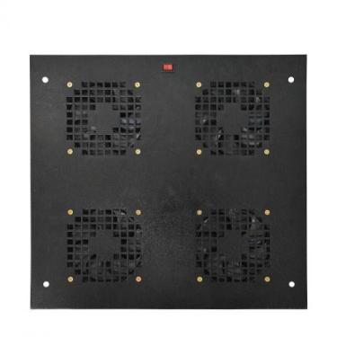 Imagem de Kit Ventilação Rack 19 1U 4 Coolers Bivolt Max Eletron