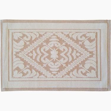 Imagem de Passadeira Cozinha, Tapete Avulso 50x80cm Banheiro Cozinha Sala AlgodãO Macio LaváVel Na MáQuina Diversas Cores(Marrom Claro)