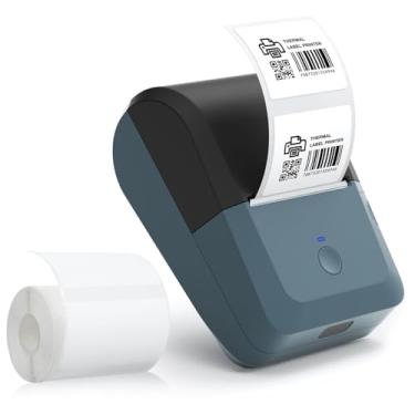 Imagem de Máquina de Etiquetagem Sem Fio Impressora Térmica BT All in One Conexão Etiqueta Preço DIY Compatível com iOS Android para Pequenos Negócios Restaurante Loja Varejista Casa Escritório Organização Reci