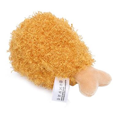Imagem de Cryfokt Brinquedo de Pelúcia de Baquetas de Frango, Brinquedo de Som Super Macio para Cães e Gatos, de Pelúcia Ecológico para Animais de Estimação