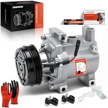 Imagem de A-Premium Compressor De Ar Condicionado Com Embreagem Compatível Subaru Outback 2.5L 2005-2009, Legacy Impreza 2005-2009