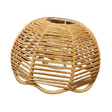 Imagem de Generic Abajur de Corda de Papel, Capa para Luminária de Hotel E Sala de Estar, Abajur Trançado, Apenas Como Substituto para Clubes, Casas de Chá, Cafés, Corr, Style a, Tamanho real