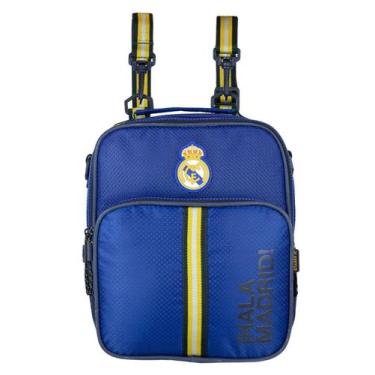 Imagem de Lancheira Escolar Térmica Futebol Time Real Madrid Original - Xeryus